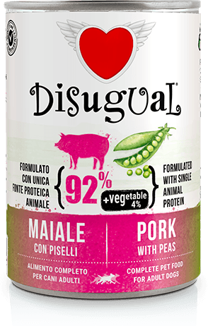 Disugual Vegetable Cerdo com Ervilhas 6 un x 400g