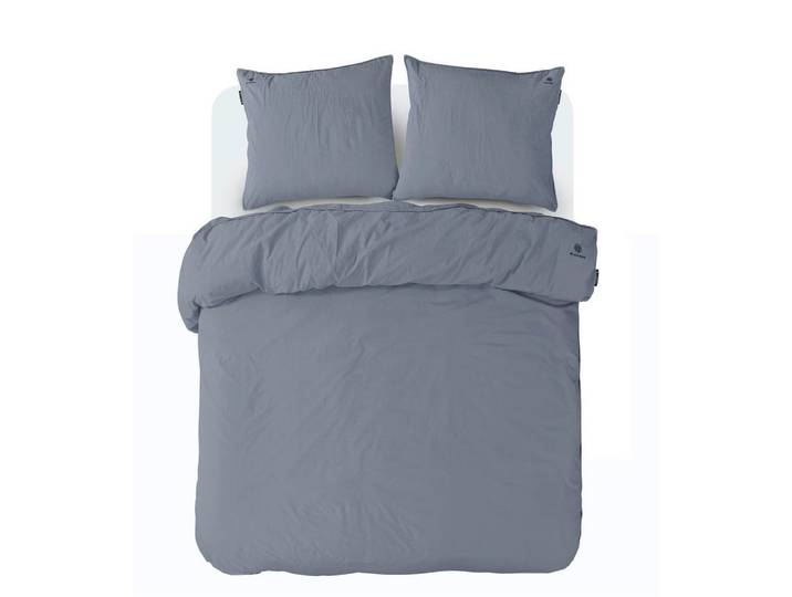 Kayoom Bettwäscheset, Blau, Grau, Textil, 135x200 cm, pflegeleicht, weiche und anschmiegsame Oberfläche, Heimtextilien, Bettwäsche, Bettwäsche, Sonstige Materialien