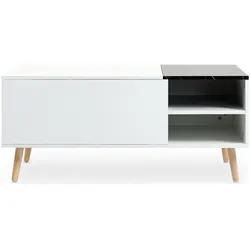 Idimex, Couchtisch + Beistelltisch, Muska (50 x 100 x 45 cm)