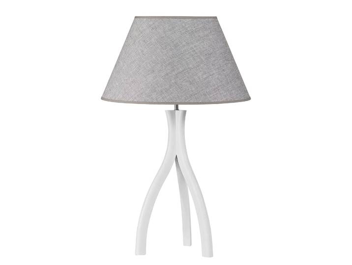 home24 Tafellamp Raahe IV 45 x 69 x 45cm grijs/grijs linnen E27