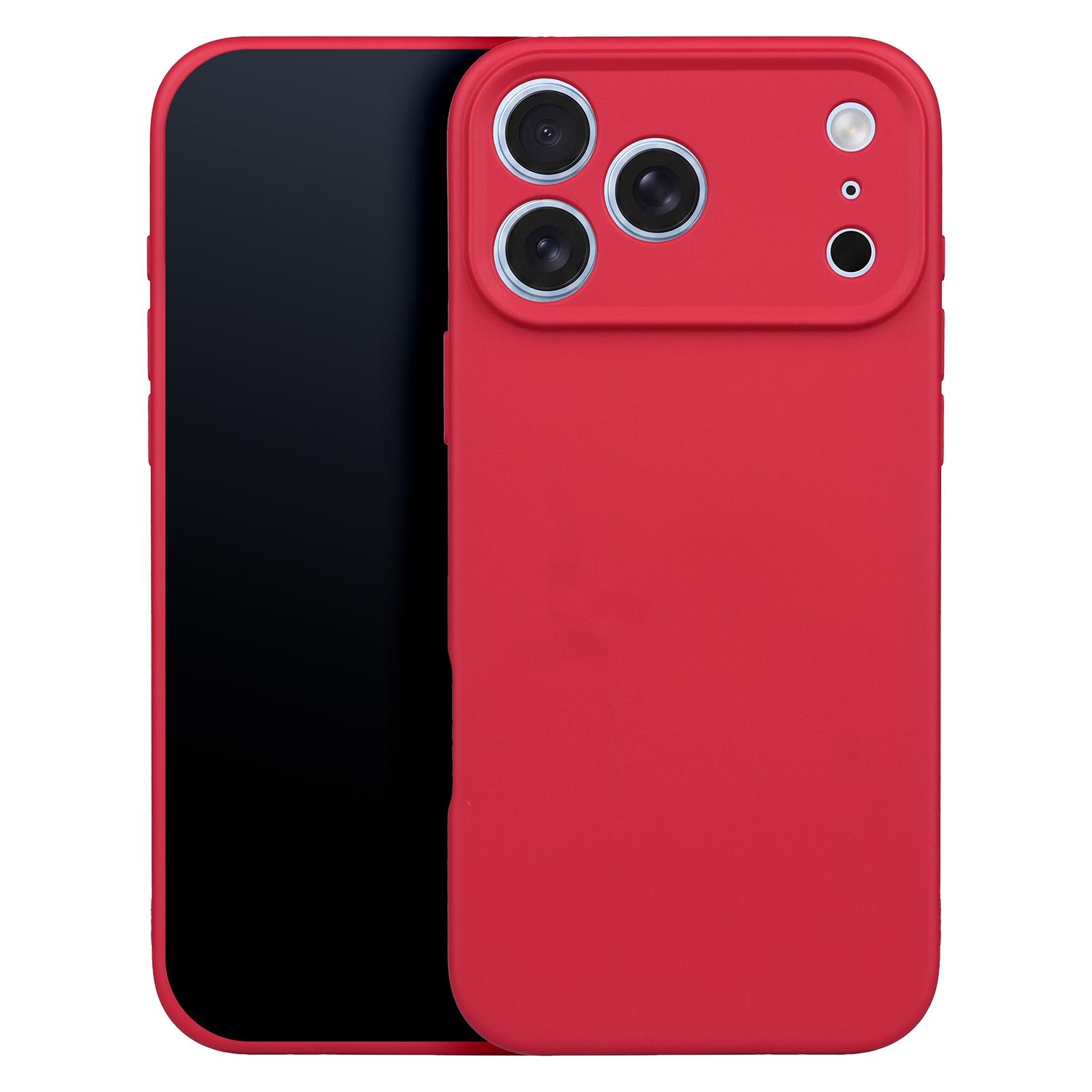 OEM Silicon Box case for iPhone 17 Pro red (Apple iPhone 17 Pro) (58977897)