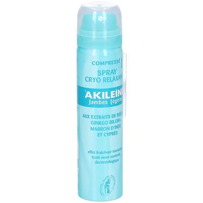 Akileine Lichte Benen Cryo Relaxing Spray 75 ml