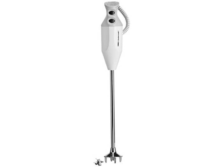 ESGE Zauberstab G 350 Gastro Max weiß/grau 90890, Stabmixer, Pürierstab, 2 Stufen bis 22.000 U/Min, ergonomischer Griff, langlebiger, robuster Motor, inkl. Zubehör, 350W, Made in Switzerland