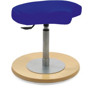 Mayer Fitness-Hocker myERGOSIT, 1169 N 26396, für Kinder, Pendelhocker, Stoff, mittelblau