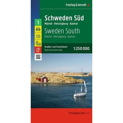 freytag & berndt Straßenkarte Schweden Süd 1:250.000, Sonstige von , KOMPASS Freytag & Berndt, 978-3-99154-607-8