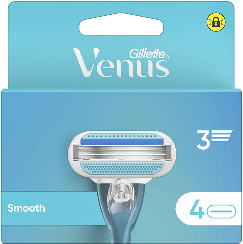 Gillette Venus Smooth cargador 4 recambios