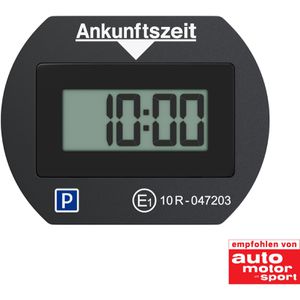 Needit Parkscheibe Park Lite 1412, elektronisch, mit Knopfzelle, mit Zulassung, schwarz