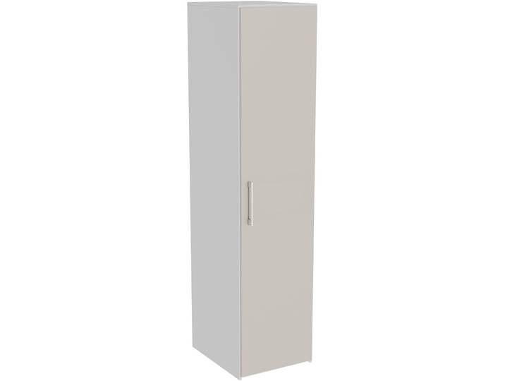 Kleiderschrank Window lichtgrau Holzwerkstoff B 50.7 cm - Möbel Konfigurator: Traummöbel individuell zusammenstellen - Kleiderschrank