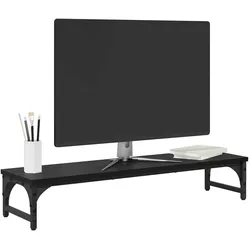 vidaXL Nackenau, Monitor Erhöhung, Schwarz