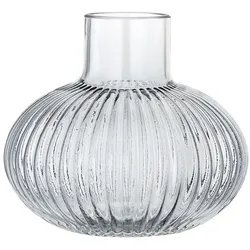 Bloomingville Vase Tinka, Ø11.5 x H10.5cm, grau