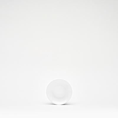 Van Well Butterteller York, 6er-Set, Porzellan weiß, 9 cm