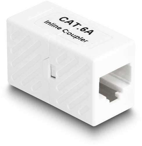 Delock RJ45 Netzwerk Adapter [1x RJ45-Buchse - 1x RJ45-Buchse] Weiß
