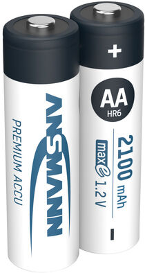 Ansmann maxE AA-Size recharge. 2100mAh