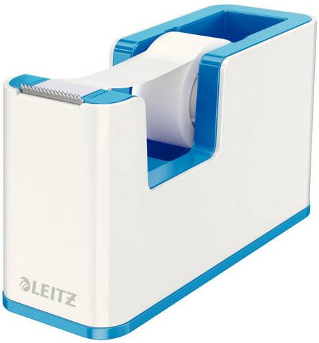 Leitz Klebeband-Abroller WOW 5364 Weiß, Blau Rollenbreite (max.): 19 mm Rollenlänge (max.) 33 m
