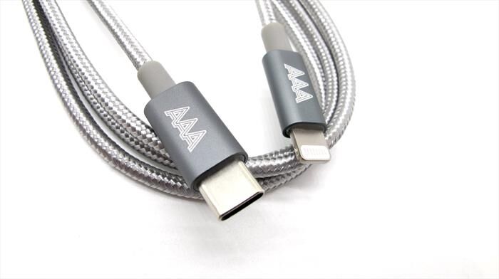 AAAMAZE Cavo Lightning/type-c Per iPhone-silver