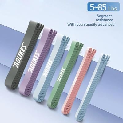 Uplifted Goods Resistance Exercise Band For Pull Ups And Strength Training green