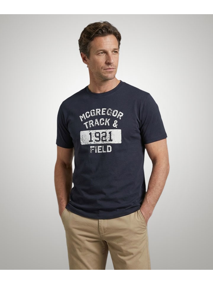 McGregor Shirt in Dunkelblau - XL