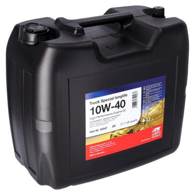 FEBI BILSTEIN Motoröl SAE 10W-40 Truck Special Longlife [20 L] 34047 für Mercedes