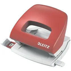 Leitz Locher »5038 NeXXt« rot, 10x8.4x9.8 cm