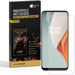 4x Panzerfolie für OnePlus Nord N100 ANTI-SCHOCK Displayschutzfolie HD KLAR