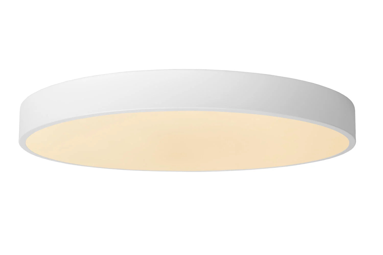 Lucide UNAR LED Plafonnière Wit Ø 49,5 cm 36W 2700K Dimbare Warm Wit