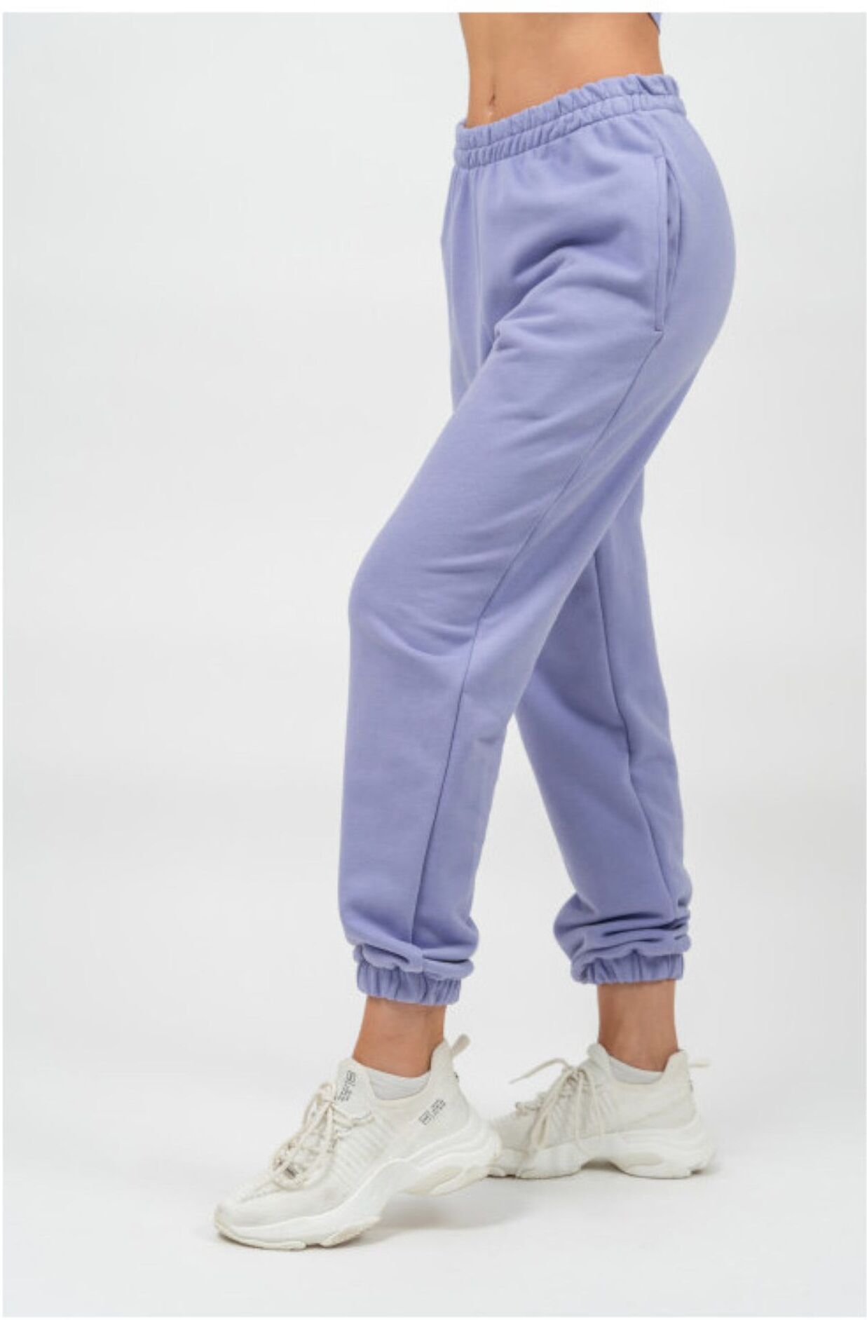 NEBBIA Oversized Joggers With Pockets Gym Time Woman Light Purple   