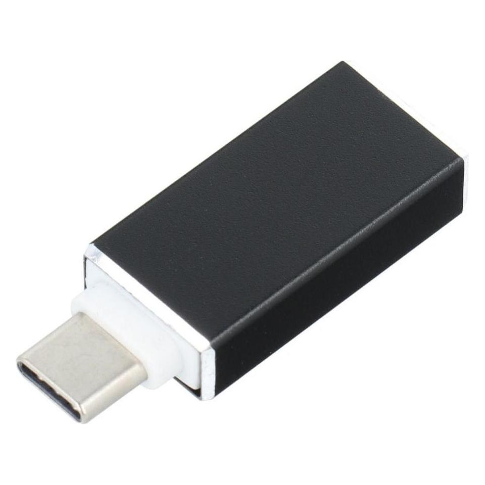 Adapter USB-C - USB OTG czarny/black (35386782)
