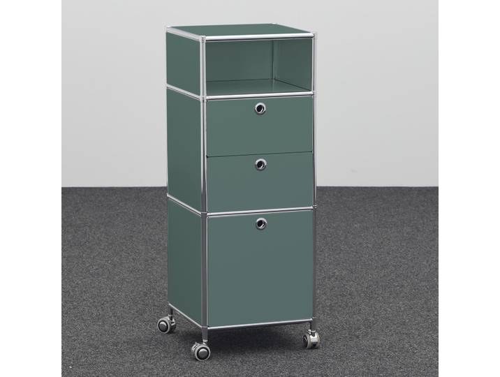 Büro Caddys System4 Grün, Neu