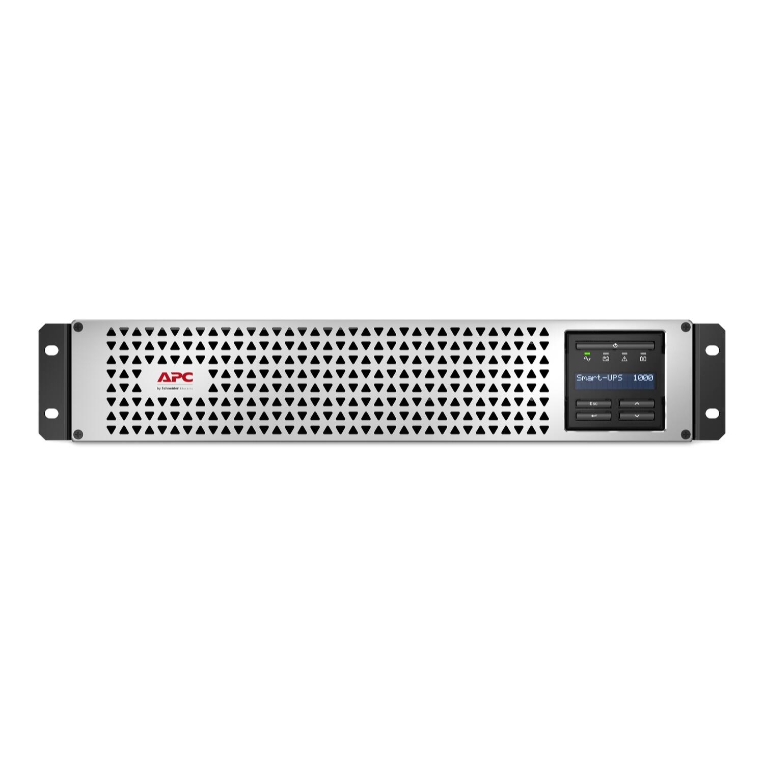 APC Smart-UPS 1000VA, LCD, 2U, 230V (SMTL1000RMI2UC)