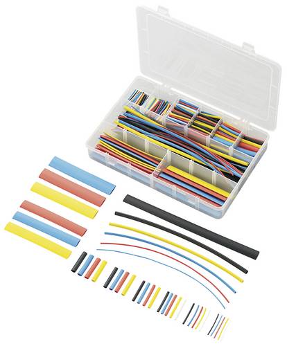 TRU Components 1565076 Schrumpfschlauchsortiment Schrumpfrate:2:1 564 Teile