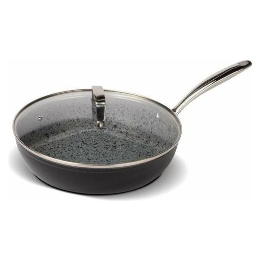 Lamart Granit LT1262 - Aluminum frying pan with lid 28 cm (Bratpfanne, Aluminium) (8590669364367)