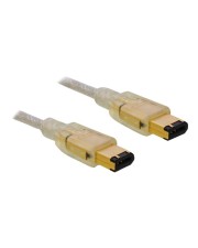 Delock IEEE 1394-Kabel FireWire 6-polig M bis M 3 m (82575)