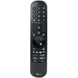 LG Original Fernbedienung AN-MR21GA (Gerätespezifische Fernbedienung, Infrarot), Fernbedienung, Schwarz