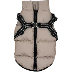 Liebherr PCHEŁKA Tina Beige - Hundebekleidung - Grösse S (S), Hundemantel