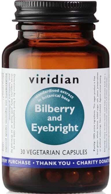 VIRIDIAN Arándano Eufrasia 30 caps