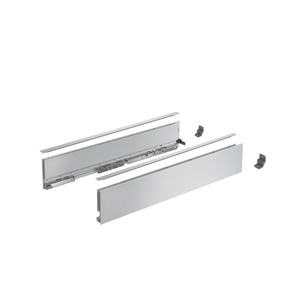 Hettich Möbel-Schubkastenzarge, AvanTech YOU, 270mm, links und rechts, silber 9353335