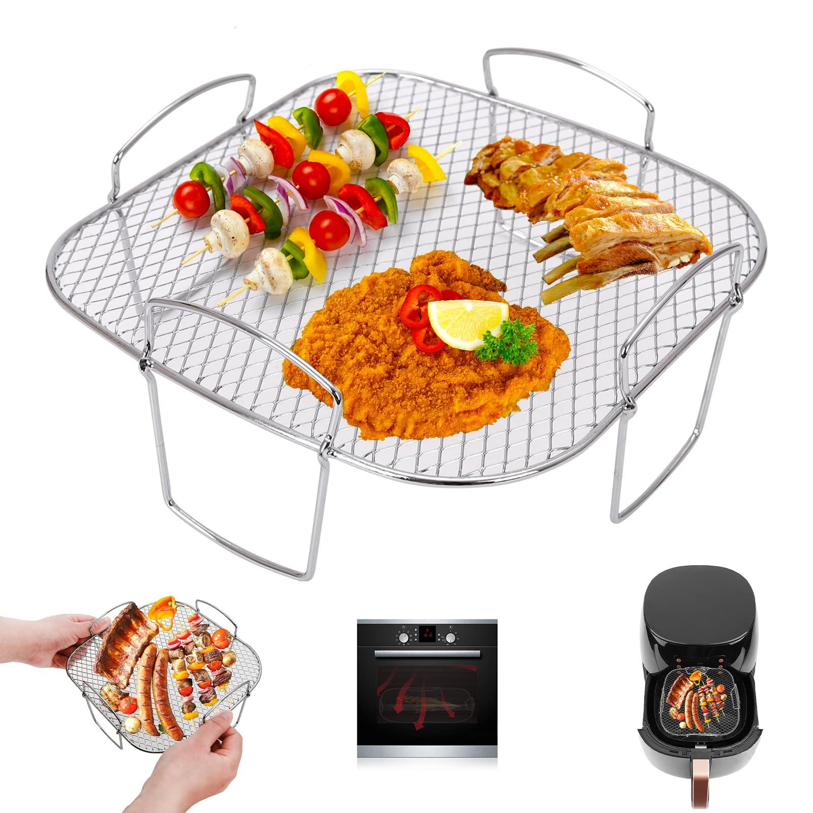 Selius Multifunctionele Houder voor Friteuse Accessoires van Roestvrij Staal