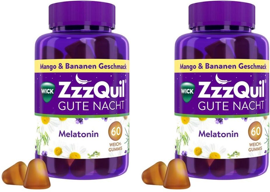 Wick Zzzquil Gute Nacht Mango & Banane Weichgummis