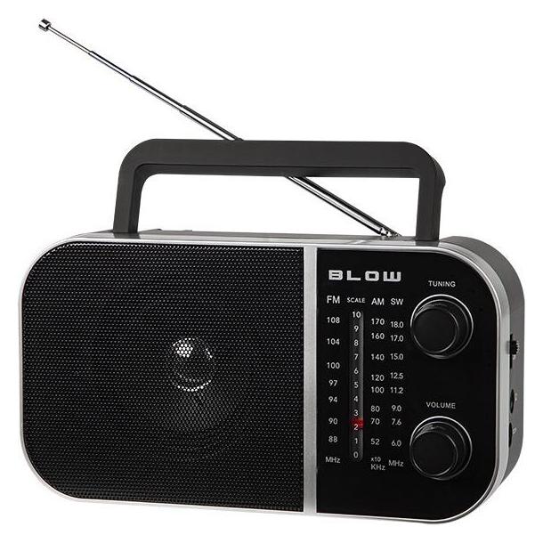 Blow Radio Receiver Ra6 Black (AM, FM) (77-535#)
