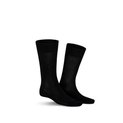 Socken KUNERT "CLARK", Herren, Gr. 39-42, schwarz, Baumwollmischung, normal, Socken Socken, druckfreier Komfortbund, Cotton-Mix