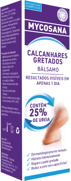 Mycosana Bálsamo Calcanhares Gretados 75ml