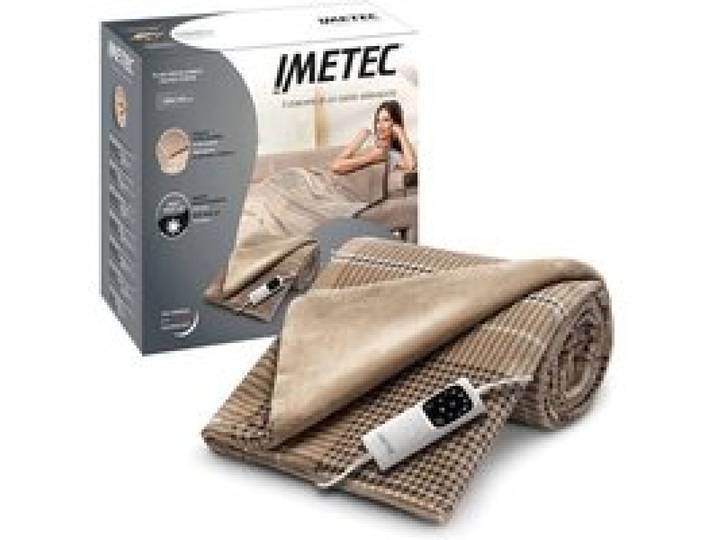 Couverture Chauffante Adapto Elegance 180 × 140 Cm 6 Températures Anti-Surchauffe Lavable