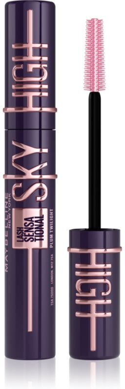 MAYBELLINE NEW YORK Lash Sensational Sky High Wimpernverlängernde Volumenmascara Farbton Plum Twilight 7.2 ml
