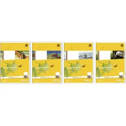 Heft LIN4 A5 32 Blatt 80g/qm 10mm liniert