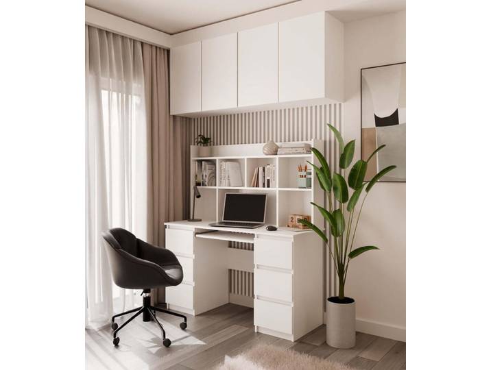 Bureau extensible HOLLOW - blanc