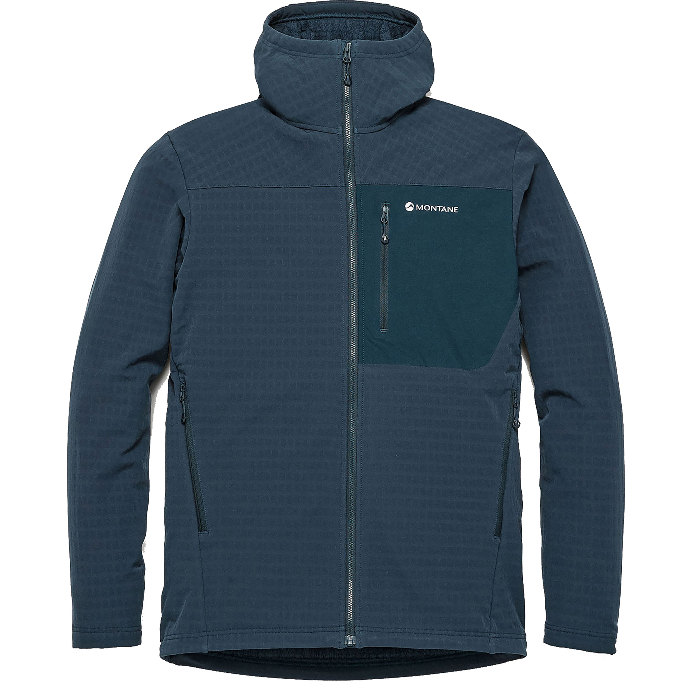 Montane Dura Herren Fleecejacke blau Größe XXL Trekking Windabweisend Wasserabweisend