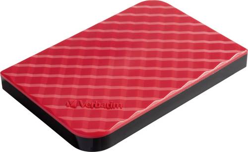Verbatim Store 'n' Go 1TB Externe Festplatte 6.35cm (2.5 Zoll) USB-A (USB 3.2 Gen 1) Rot 53203