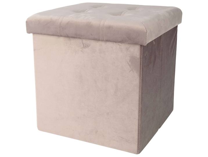 Aufbewahrungsbox Senna rosa Polyester H 38 cm