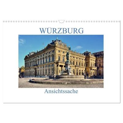 Würzburg - Ansichtssache (Wandkalender 2027 DIN A3 quer), CALVENDO Monatskalender