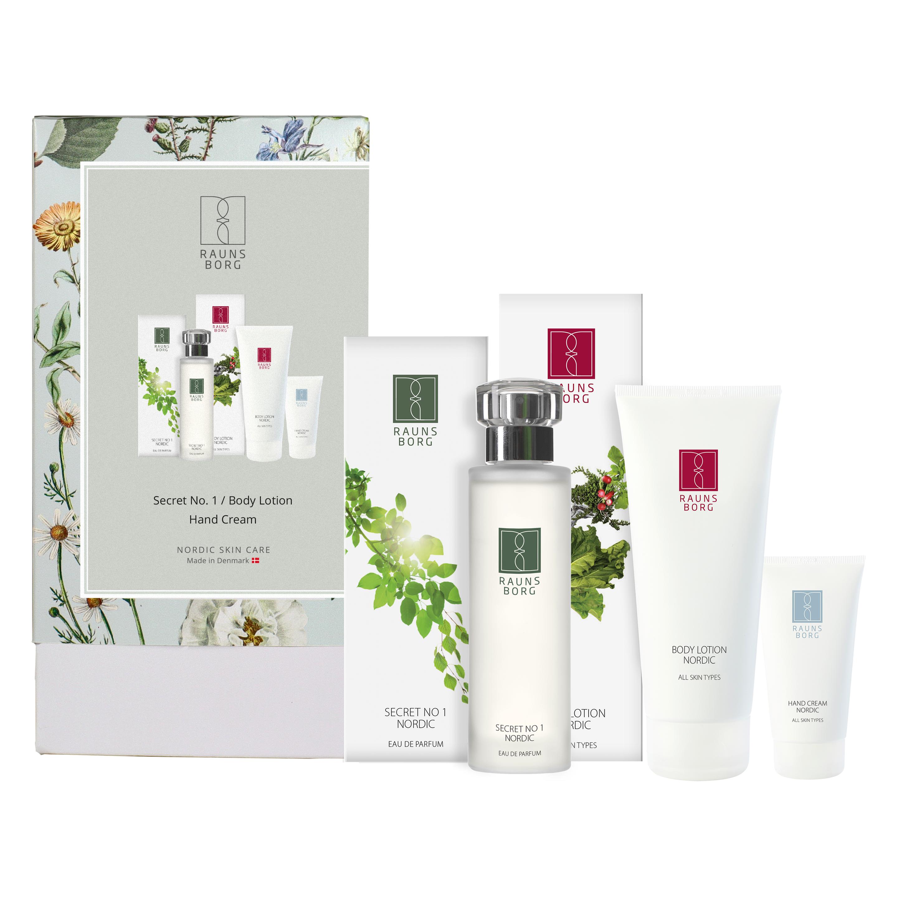 Raunsborg - Secret No 1 Giftbox EDP (Körperpflegeset, Parfum Set) (7114)